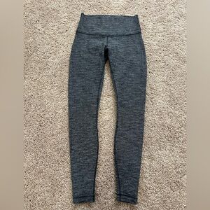 lululemon athletica Charcoal Heather Wunder Under Leggings